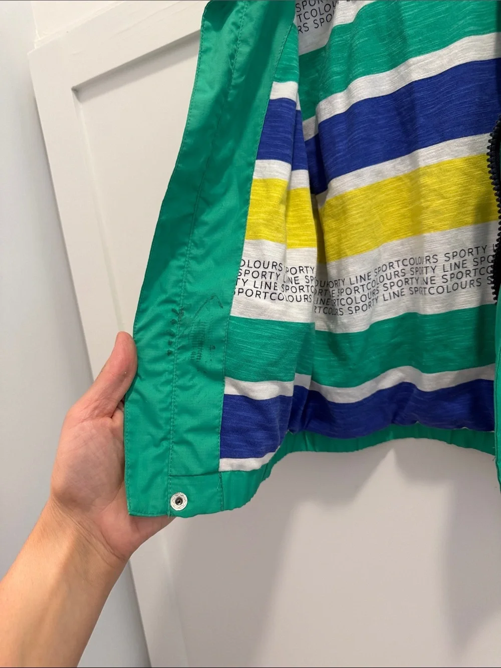 Mayoral Bright Green Hooded Kids' Rain Jacket